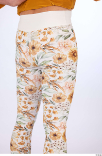 Hanane casual dressed thigh white floral leggings 0006.jpg